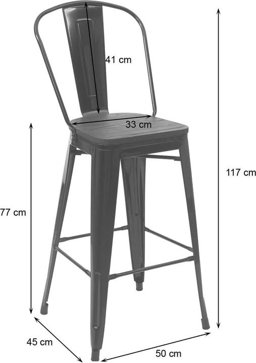 Produktbild Swisshandel24 Tresenhocker