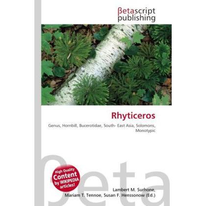 Rhyticeros, Fachbücher