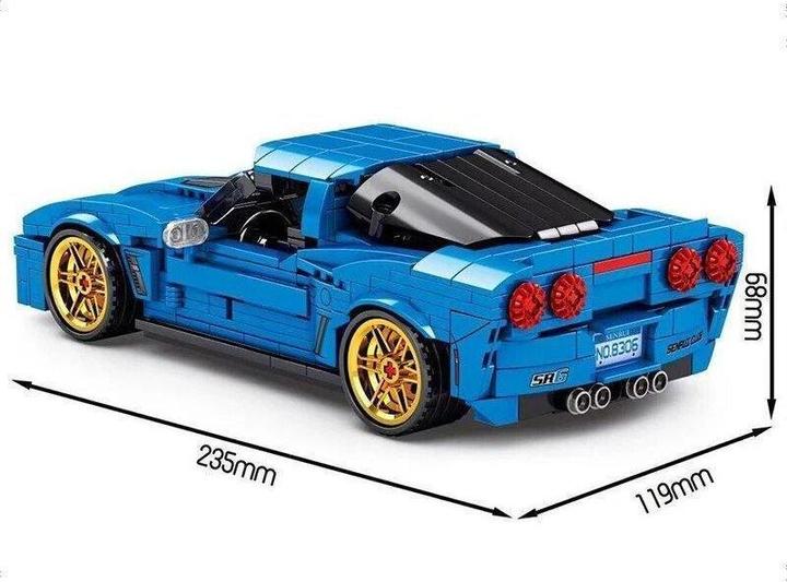 Image du produit Sembo Voiture de course jaune