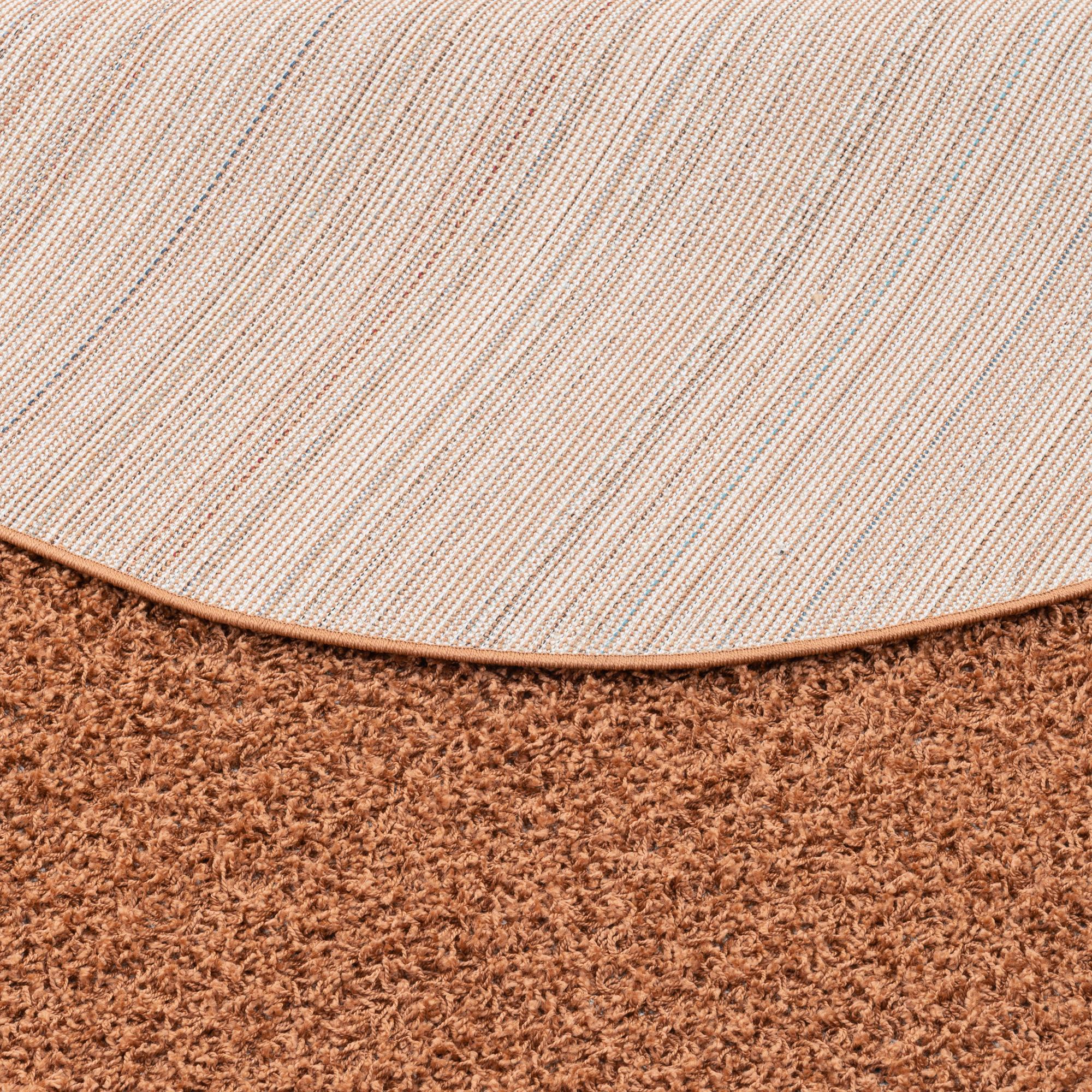 Thumbnail - Pergamon, Teppich, Hochflor Langflor Shaggy Teppich Fluffy Rund (160 x 160 cm)
