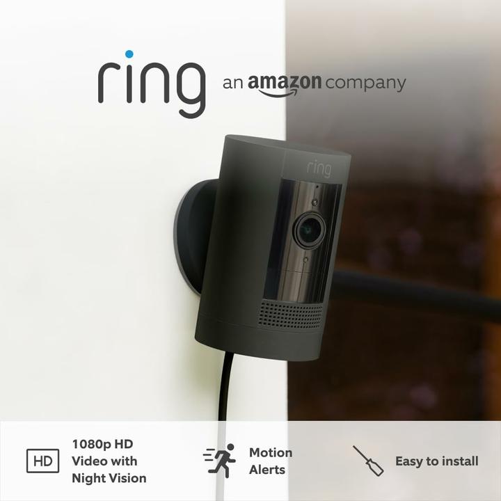 Actual product image Ring Stick Up Cam Plug-In