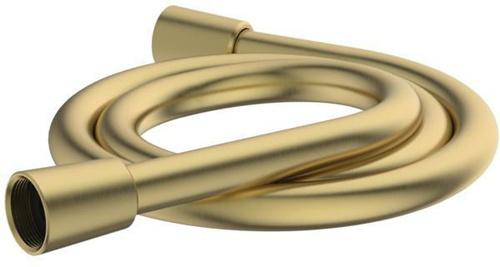 Ideal Standard Shower hose Idealrain Atelier plastic 175 cm x 1/2 inch brushed gold BE175A2 (175 cm)