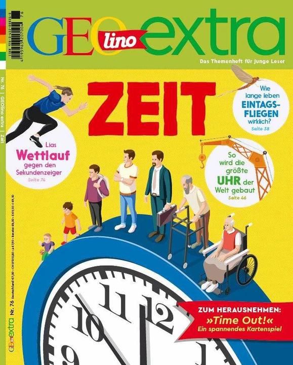 Actual product image GEOlino extra 76/2019 - Zeit (German, Martin Verg, 2019)