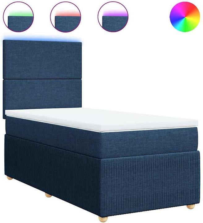 Produktbild vidaXL Boxspringbett (100 x 200 cm)