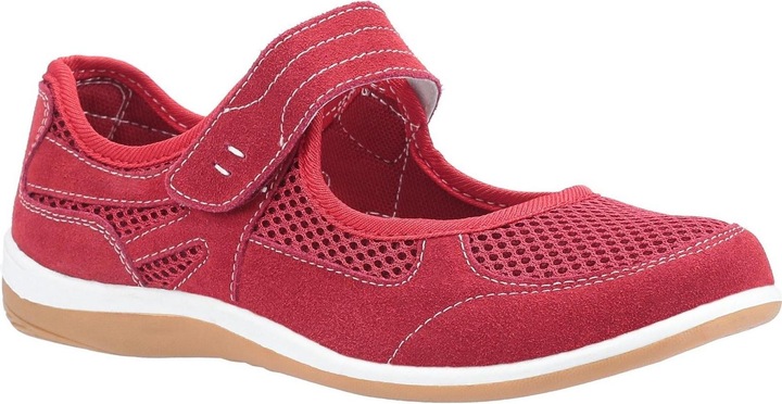 Image du produit Fleet & Foster Chaussures Morgan en daim à fermeture velcro (40.5)