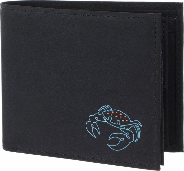 Crab Print Cyan Black