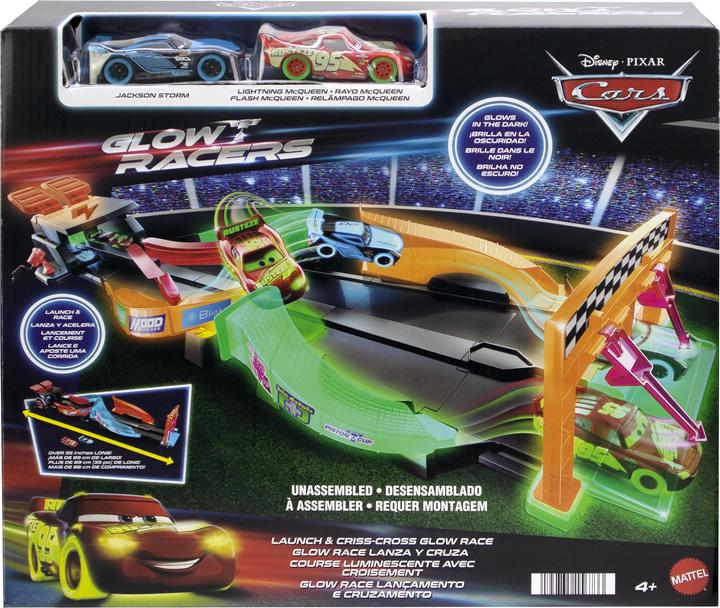 Produktbild Mattel Disney Pixar Cars GITD TRACK SET