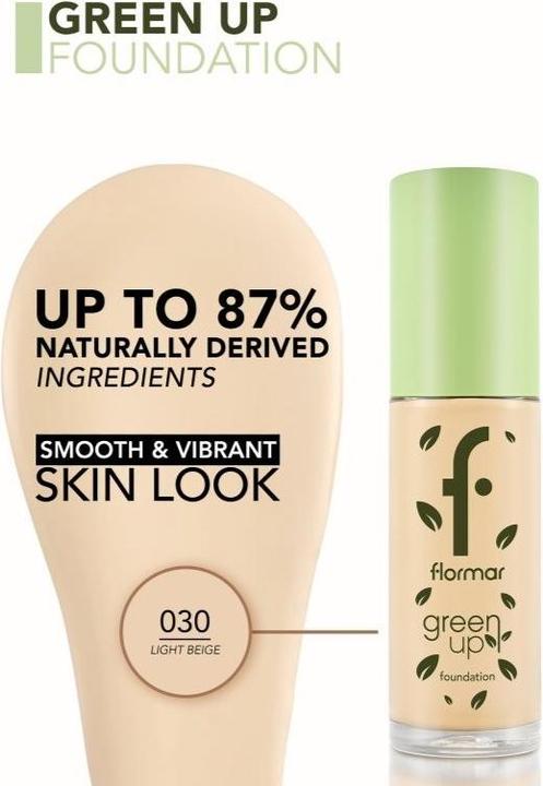 Produktbild Flormar Green Up Foundation - 30 ml