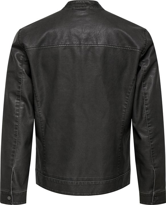 Produktbild Only & Sons Onsmike Pu Racer Jacket Otw Noos (S)