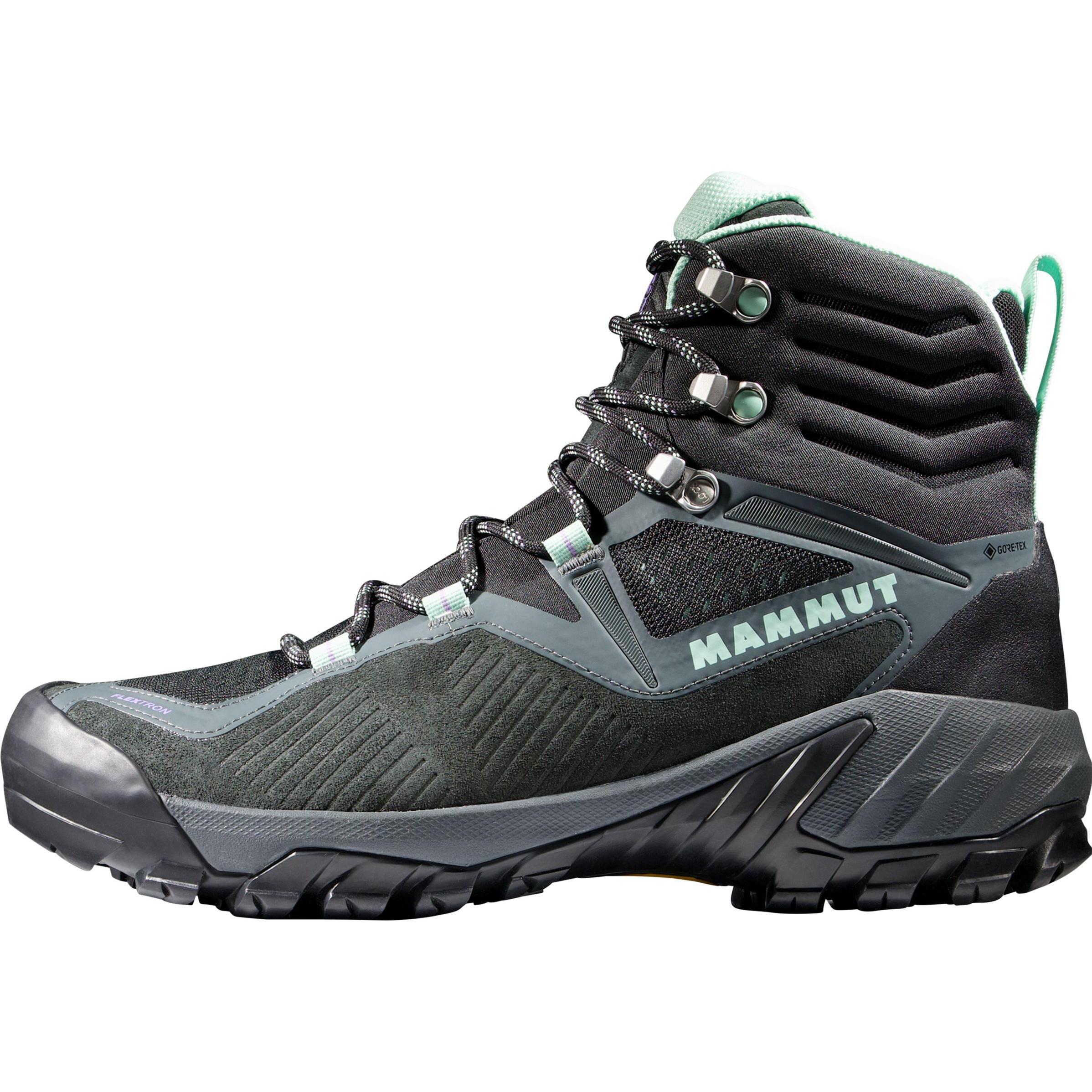 Mammut, Damen, Wanderschuhe, Sapuen High GTX Women (39 1/3), Grau