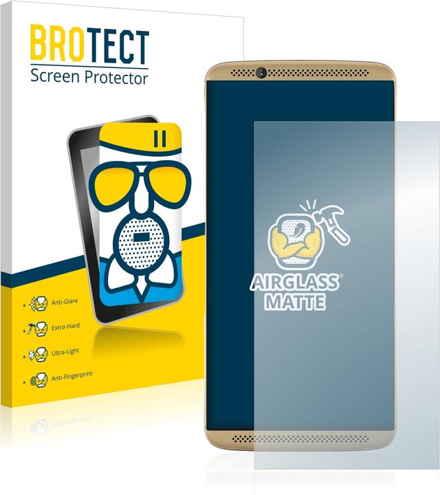 Brotect Pellicola Protettiva Opaca Anti-Riflesso Per ZTE Axon 30 5G (2 Pezzi). Protezione Antigraffio E Anti-impronte, Facile Installazione. Made In Germany. - 2