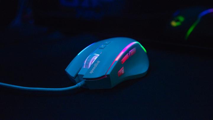 Image du produit Speedlink DECUS NX RGB Gaming Mouse, white (Filaire)