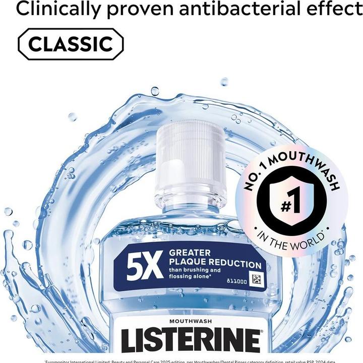 Actual product image Listerine Total Care Stay White Mouthwash (500 ml, Mouthwash)
