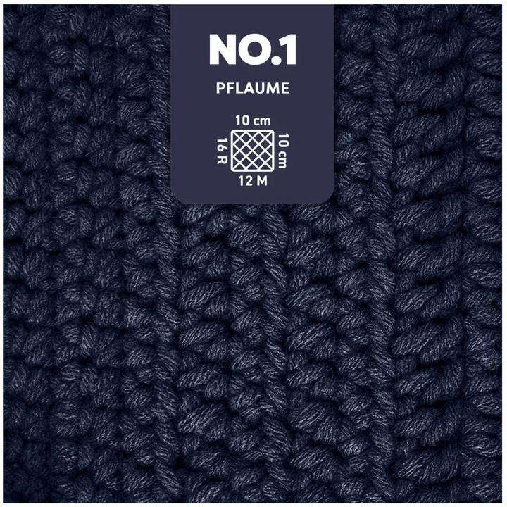 Actual product image Myboshi Wool no. 1 col. 165 plum (55 m)