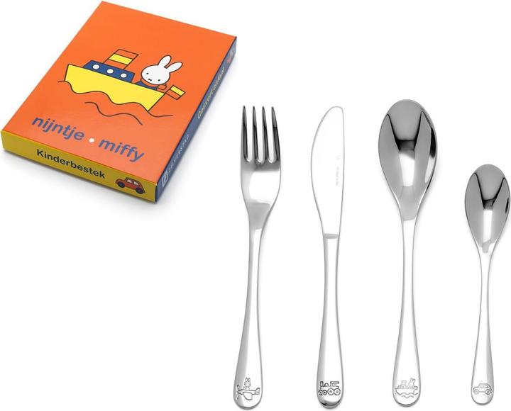 Image du produit Zilverstad Couverts pour enfants Miffy Véhicules