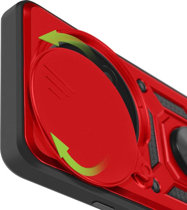 Produktbild Mayaxess Hülle Xiaomi 15 Ultra Ring Ständer Kameraschutz (Xiaomi 15 Ultra)