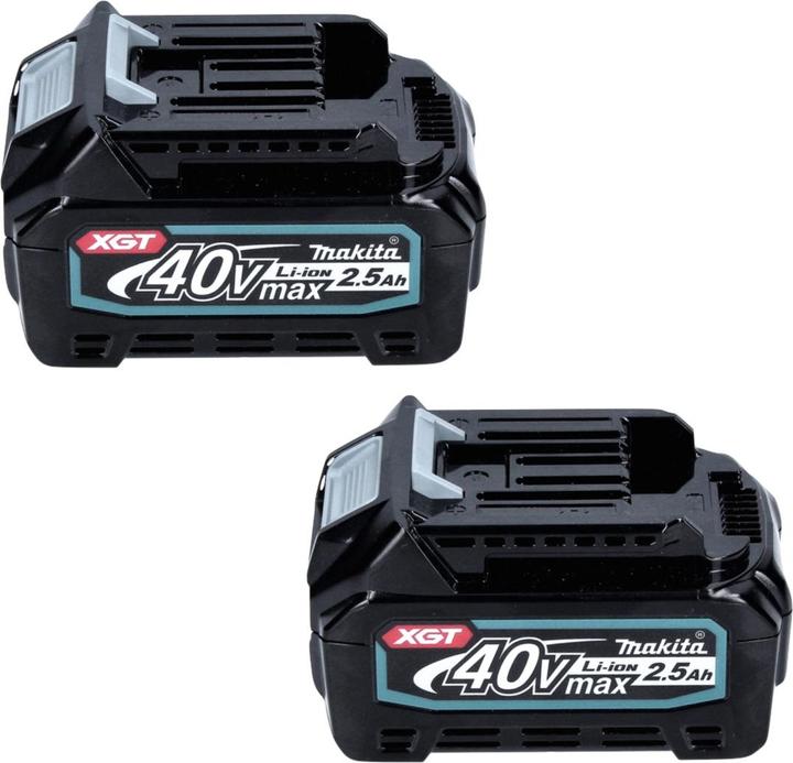 Produktbild Makita Akku Starter Set 40 V max. mit 2x BL 4025 Akku 2,5 Ah XGT ( 2x 191B36-3 ) + DC 40 RA Schnell (40 V)