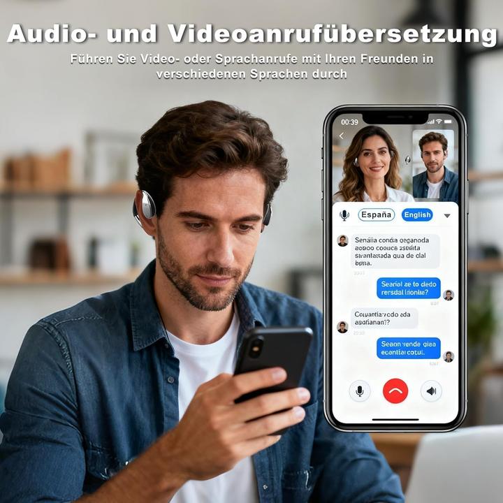 Image du produit Nuplea AI Kopfhörer Übersetzer