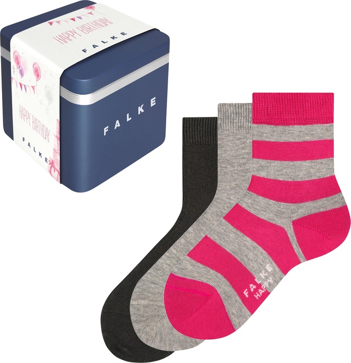 Produktbild Falke Happy Giftbox 3-Pack SO Set (3er Pack, 27 - 30)