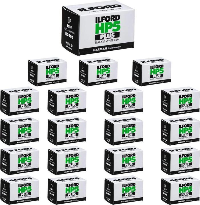 Actual product image Ilford 1x50 HP 5 plus 135/36