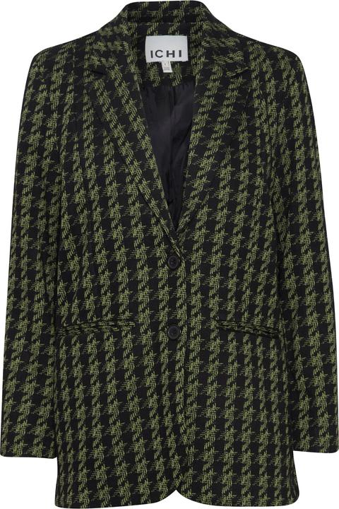 Parrot Green Houndstooth
