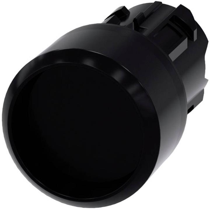 Produktbild Siemens SIRIUS ACT Drucktaster Frontelement Kunststoff, schwarz