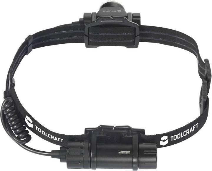 Image du produit Toolcraft TO-7838472 Lampe frontale à LED SMD alimentée par batterie 1000 lm 5.5 h TO-78384 (1000 lm)