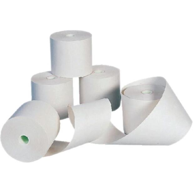 Qbasic, Thermopapierrolle, 5 Thermorollen 57mmx25m Kern 12mm