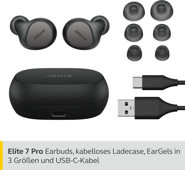 Actual product image Jabra Elite 7 Pro (ANC, 8 h, Wireless)
