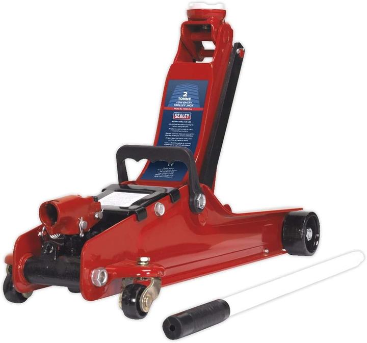 Actual product image Sealey 1020LE Trolley Jack 2 Tonne Low Entry