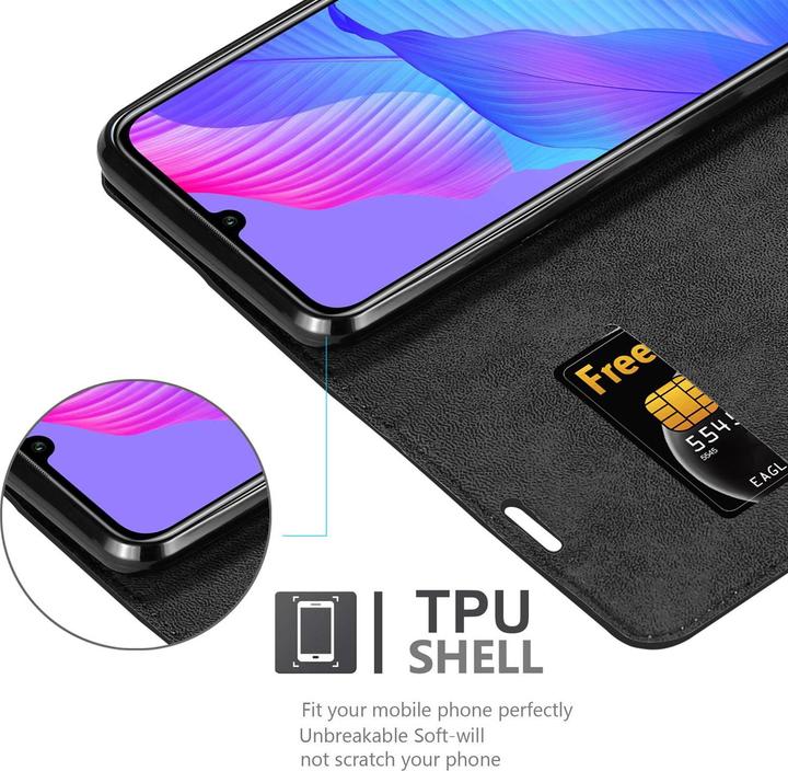 Immagine prodotto Cadorabo Copertina magnetica invisibile del libro (Huawei P Smart S)