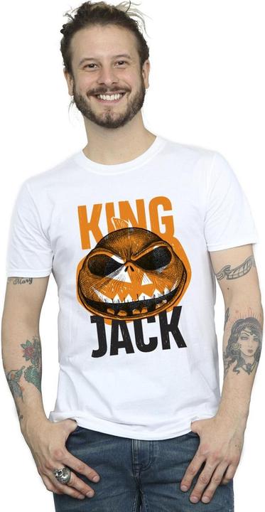 Immagine prodotto Disney The Nightmare Before Christmas King Jack Maglietta Uomo (4XL)