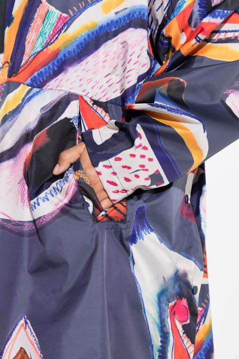 Produktbild Laurasøn Funktions-Regencape, Unisex, Print, Kapuze (One Size)