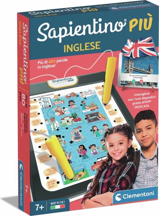 Immagine prodotto Clementoni Sapientino - Più: Inglese