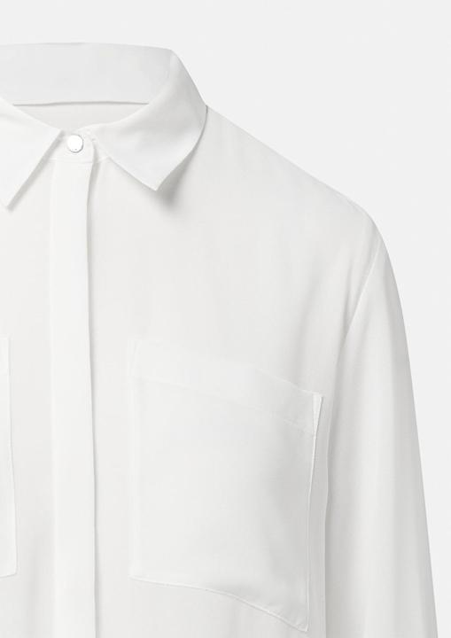 Produktbild Comma Bluse Leicht transparente Bluse mit verdeckter Knopfleiste (34)
