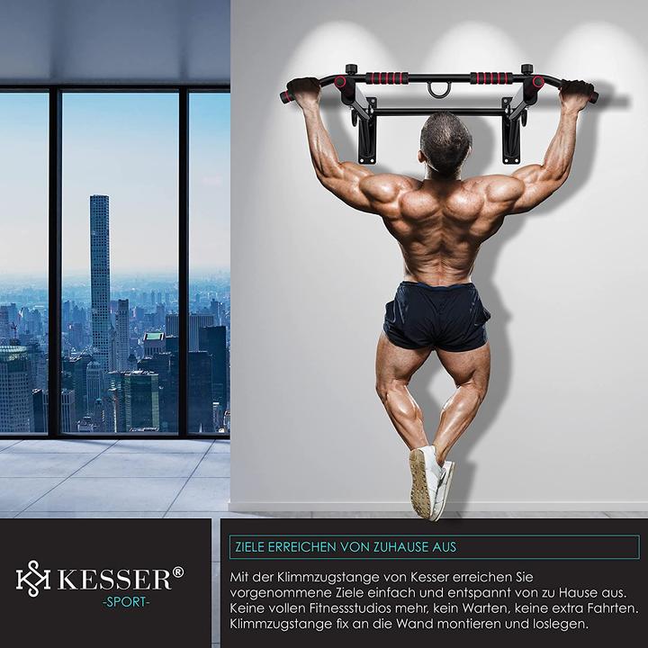 Actual product image Kesser Pull-up Bar Red