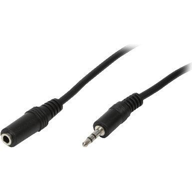 LogiLink CA Verlängerungskabel (5 m, 3.5mm Klinke (AUX)), Audio Kabel