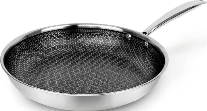 Actual product image Evok Qulinart by Brandt 194-018 Pan 280 mm (Frying pan, Aluminium, Stainless steel)