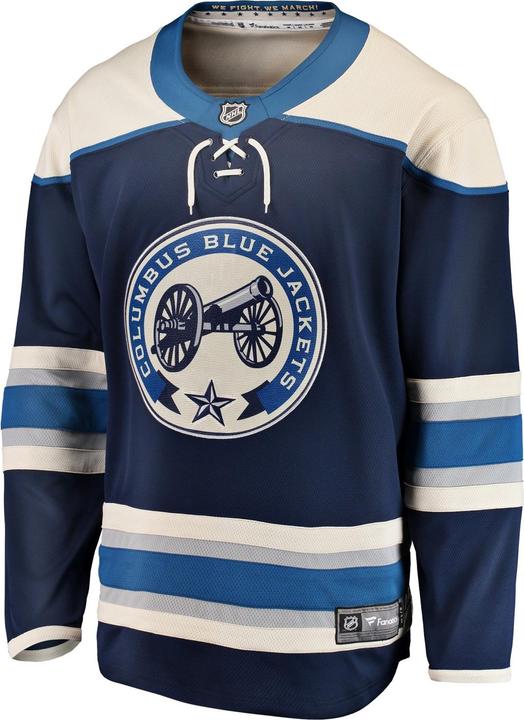 Actual product image Fanatics Columbus Blue Jackets Alternate Breakaway Mesh Jersey - XL (XL)