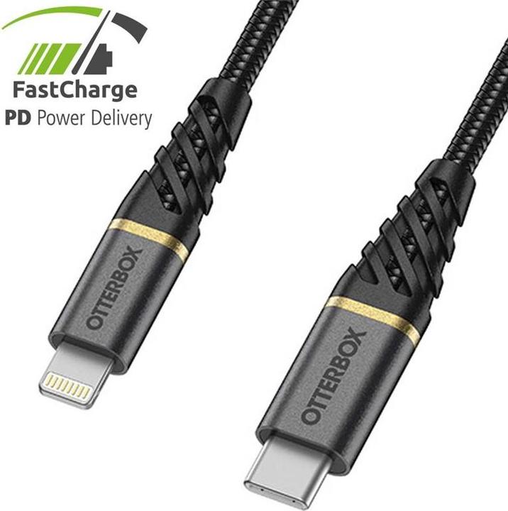 Produktbild OtterBox USB-C – Lightning Kabel (1 m, USB 2.0)