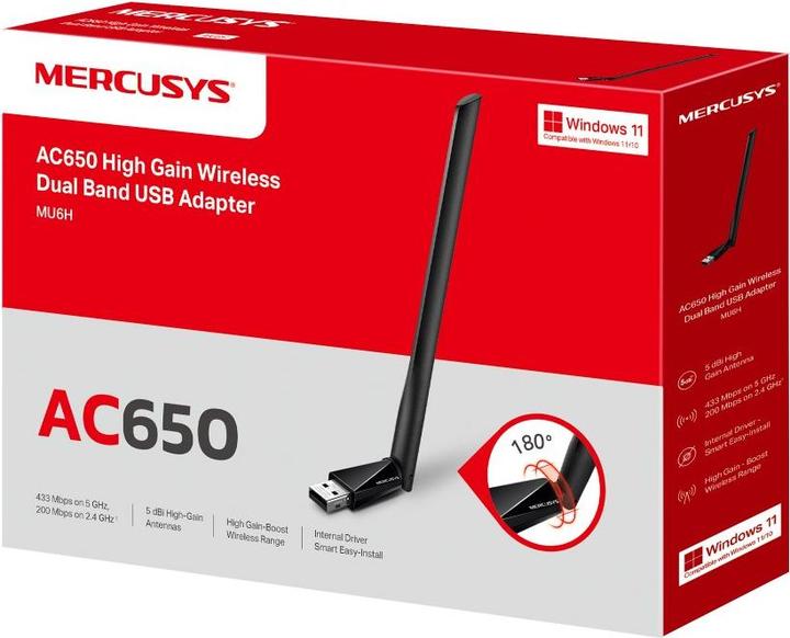 Produktbild Mercusys MU6H (USB 2.0)