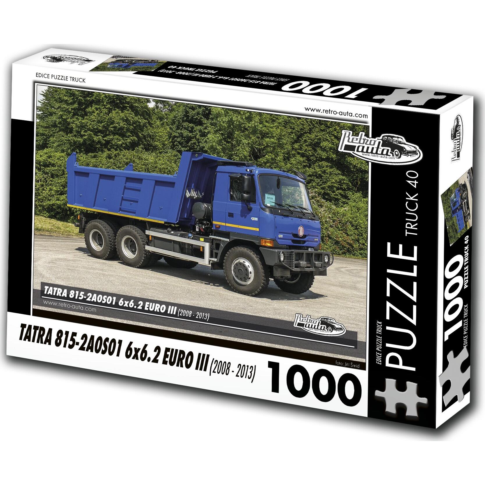 Retro-auta Puzzle TRUCK Ä.40 Tatra 815-2A0S01 6x6.2 EURO III (2008 - 2013) 1000 Teile (1000 Teile)
