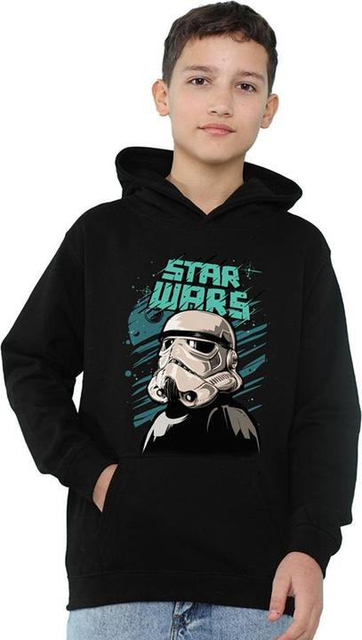 Actual product image Star Wars Childrens/Kids Street Glare Stormtrooper Hoodie (116)
