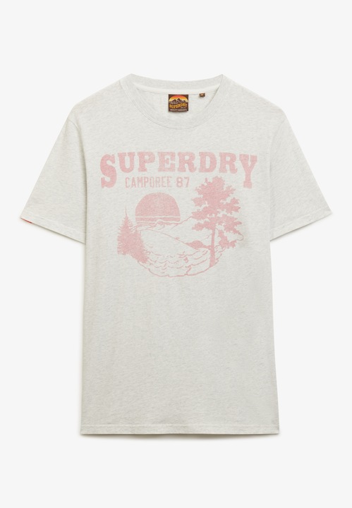 Immagine prodotto Superdry Locker geschnittenes einfarbiges Lo-Fi Outdoor T-Shirt (S)