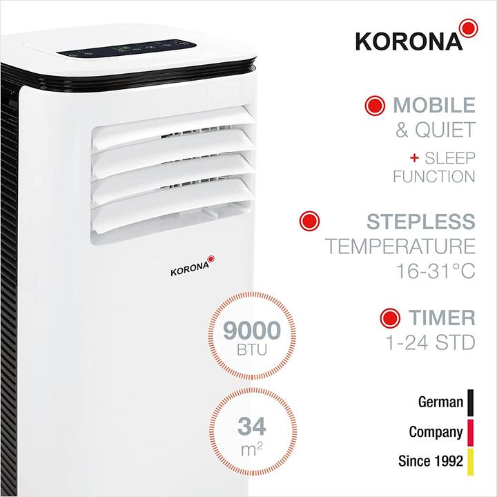 Immagine prodotto Korona Iceberg 9.0 Eco (34 m², 9000 BTU/h)