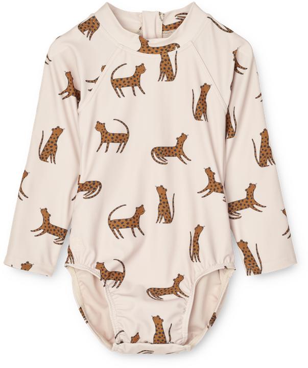 Produktbild Liewood Maxime Baby Badeanzug Mit Ärmel Leopard (80)