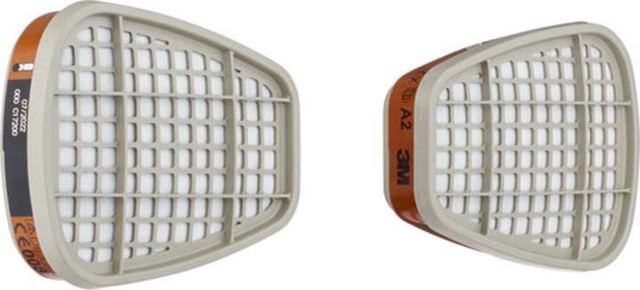 Produktbild 3M Filter Serien 6000 und 6500 (A2, 4 x)