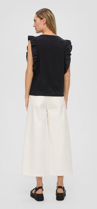 Produktbild s.Oliver T-Shirt Top mit Raffung (46)