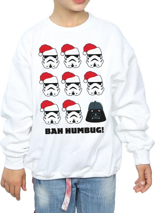 Produktbild Star Wars Christmas Humbug Sweatshirt Mädchen (128)