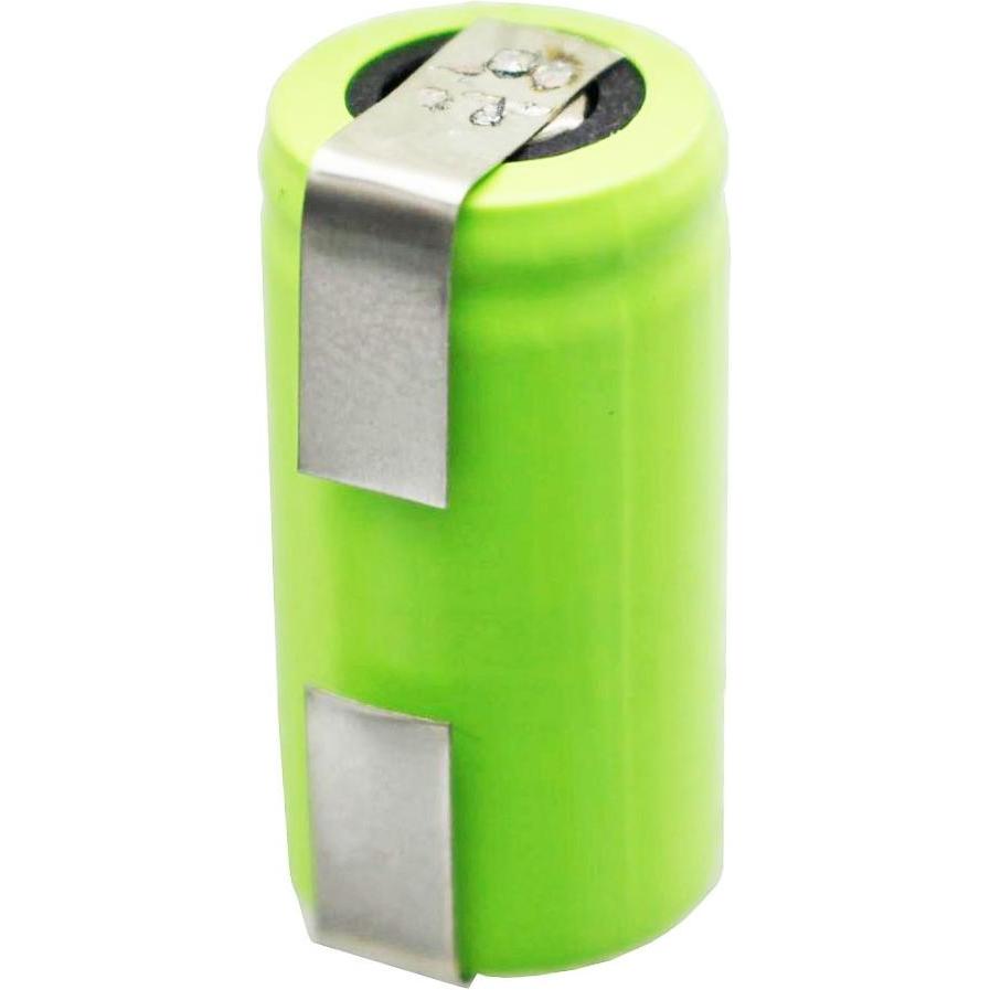 Thumbnail - AccuCell Akku 2/3AA mit Lötfahne U-Form (1 Stk., 2/3 AA, 650 mAh, Akku), Akku Ladegerät